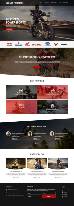Web-Design von pb für 844BikeTow | Design: #14789566