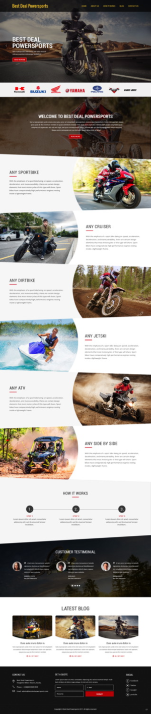 Web-Design von pb für 844BikeTow | Design: #14827859