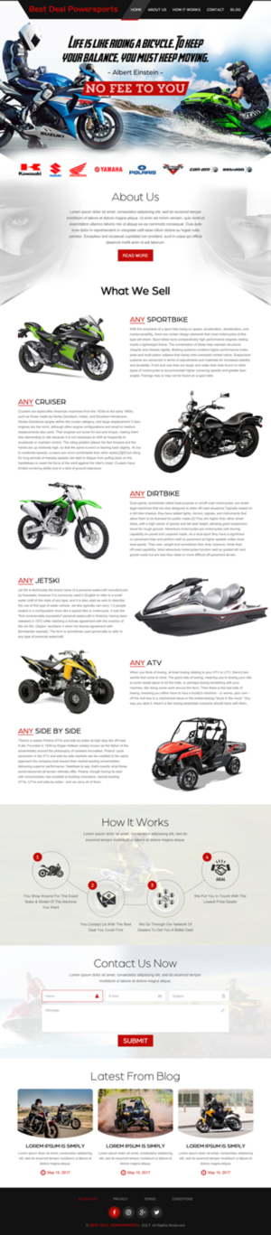 Web-Design von rightway für 844BikeTow | Design: #14985910