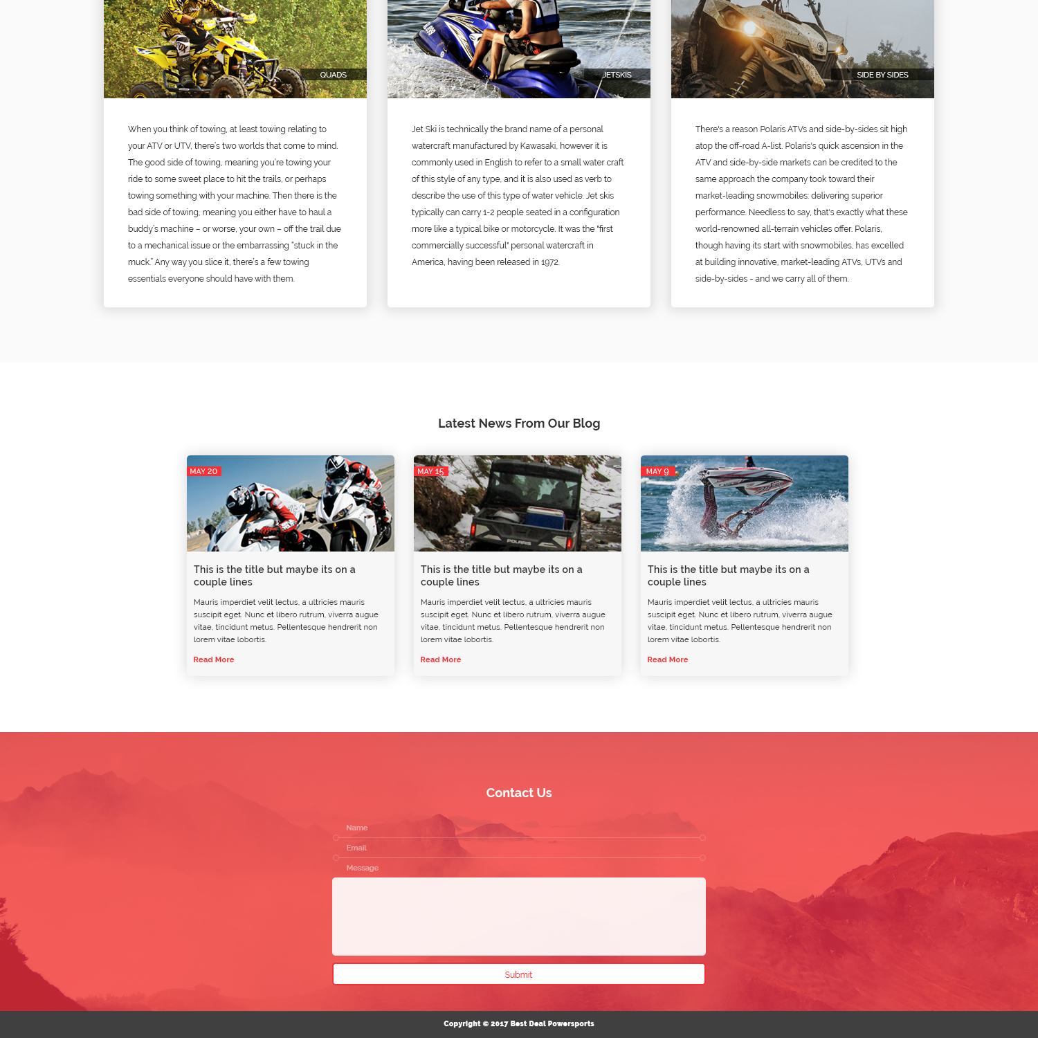 Web Design par ryanshakotko pour 844BikeTow | Design #14848699
