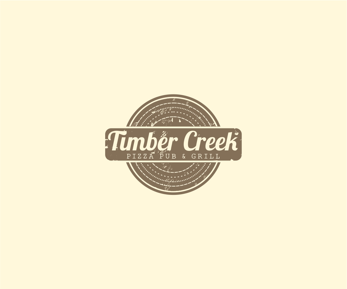 Design de Logo par Mandarina pour Timber Creek Pizza Pub & Grill | Design #14867976