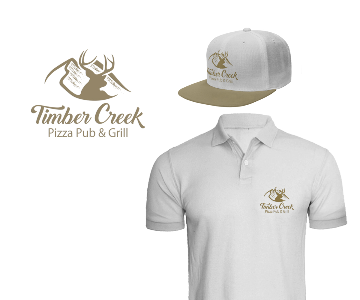 Logo Design by Sketsa Media for Timber Creek Pizza Pub & Grill | Design #14787227