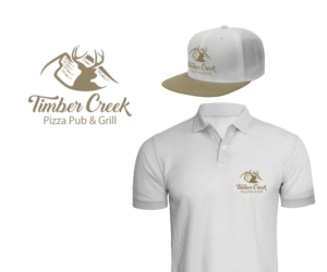 Logo Design by Sketsa Media for Timber Creek Pizza Pub & Grill | Design: #14787227