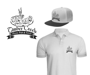 Logo Design by Sketsa Media for Timber Creek Pizza Pub & Grill | Design: #14794590