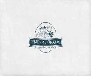 Logo Design by Sketsa Media for Timber Creek Pizza Pub & Grill | Design: #14852422