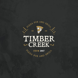 Logo Design by ACheshire for Timber Creek Pizza Pub & Grill | Design #14790631