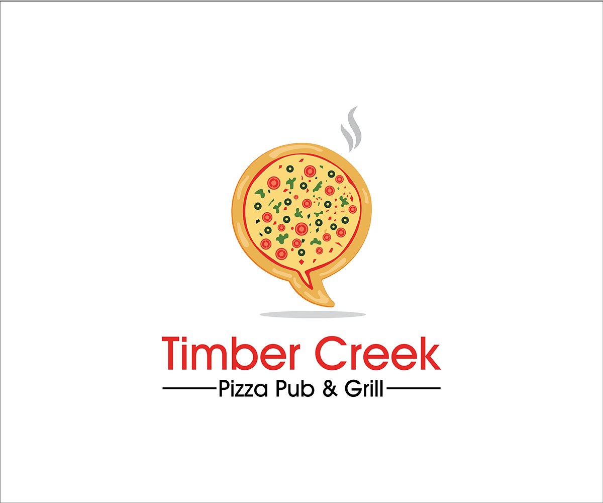 Diseño de Logo por Admira Graphics para Timber Creek Pizza Pub & Grill | Diseño #14776859