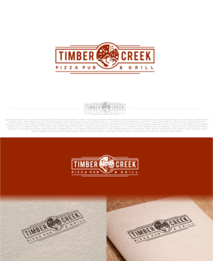 Design de Logo par artswolf pour Timber Creek Pizza Pub & Grill | Design : #14870929