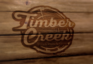 Logo Design by R.Bello for Timber Creek Pizza Pub & Grill | Design: #14861677