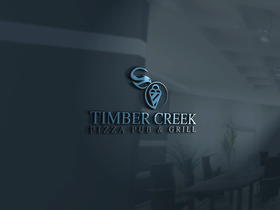 Logo Design by Top king  designer for Timber Creek Pizza Pub & Grill | Design #14781921