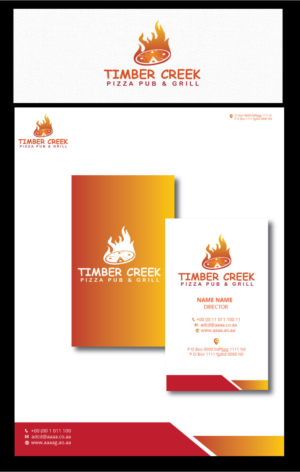 Design de Logo par zebronicgraphic pour Timber Creek Pizza Pub & Grill | Design : #14788500