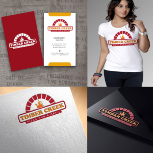 Design de Logo par zebronicgraphic pour Timber Creek Pizza Pub & Grill | Design : #14788505