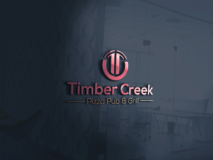 Logo Design by A S design @ for Timber Creek Pizza Pub & Grill | Design: #14785349