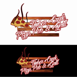 Logo Design by Nuha Notion for Timber Creek Pizza Pub & Grill | Design: #14787848