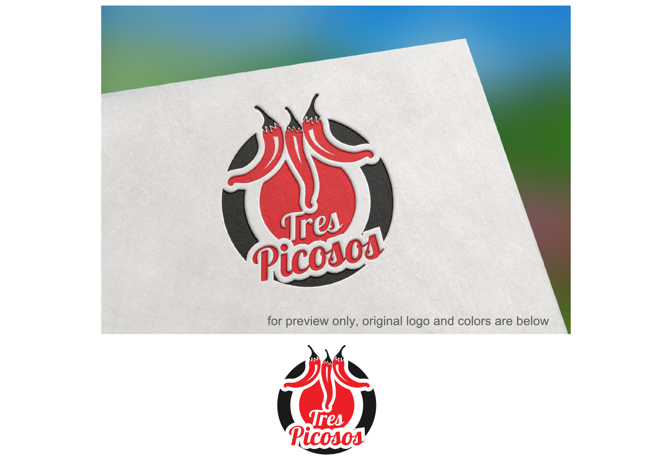 Logo-Design von Gita. für Tres Picosos | Design #14794059