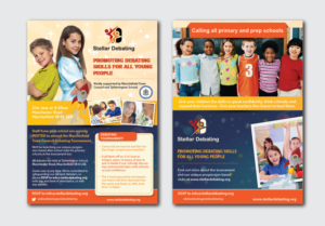 Flyer Design by alex989 for Stellar Debating | Design: #14880938