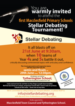 Design de Flyer par Impressive Solutions pour Stellar Debating | Design : #14837529