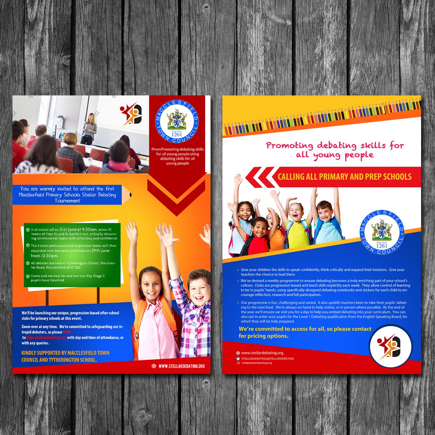 Flyer Design by creative.bugs for Stellar Debating | Design #14834670