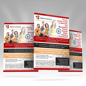 Flyer Design by dinujakalhara1 for Stellar Debating | Design: #14893088
