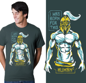 T-shirt Design by krizvector for Human² Apparel | Design: #14791552