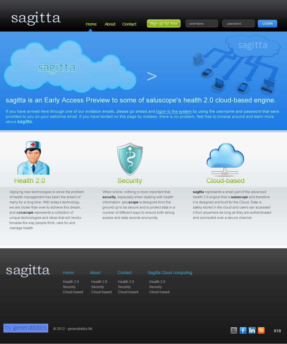 Web Design by pb for Generalistics Ltd. | Design #568359
