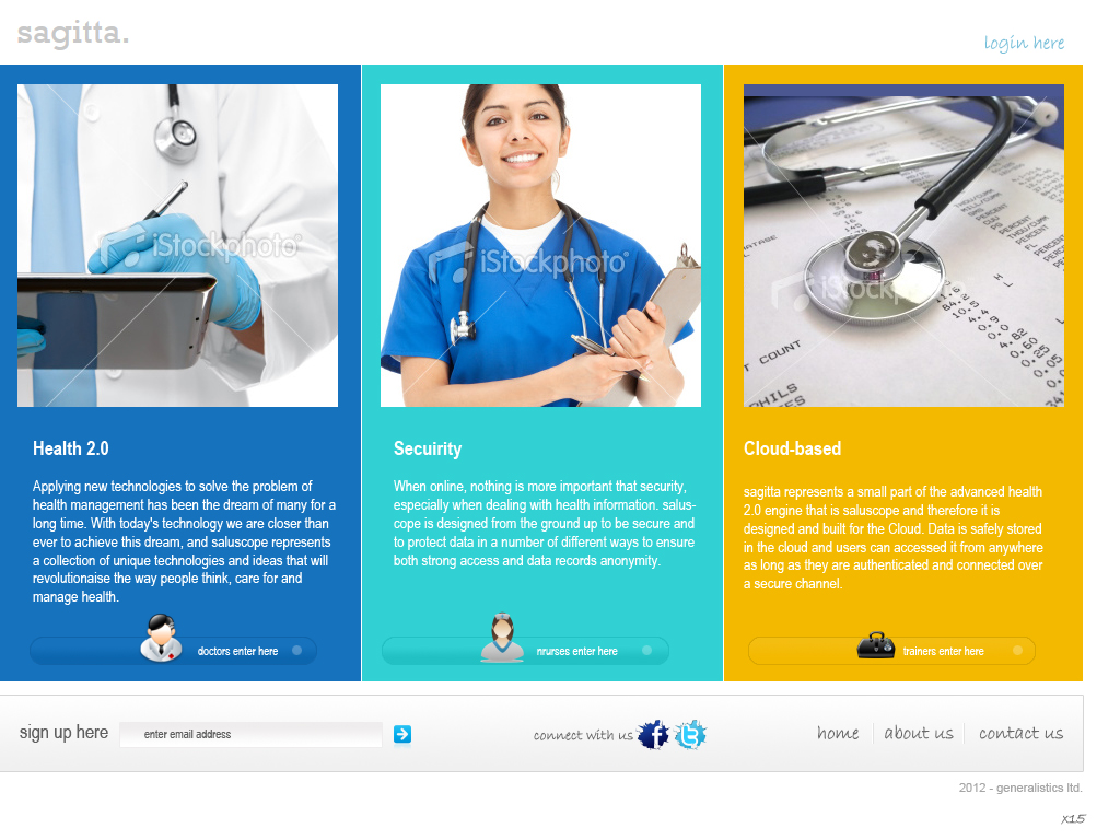 Modern, Professional, Health Web Design for Generalistics Ltd. by pb ...