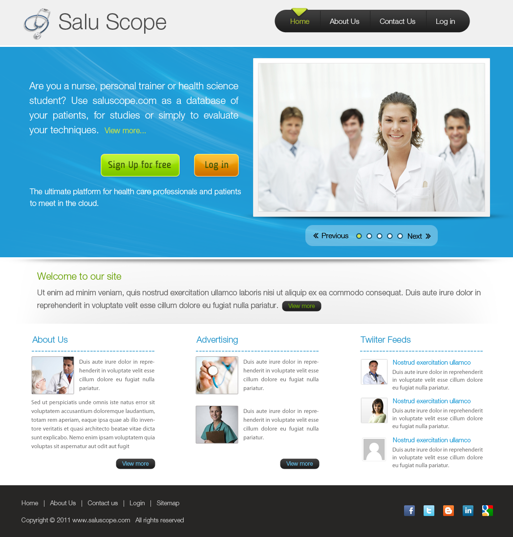 Web Design by pb for Generalistics Ltd. | Design #572594