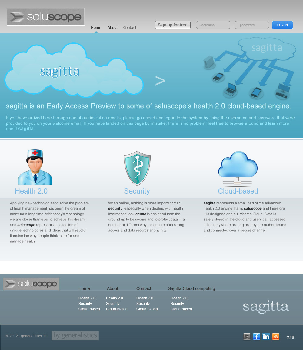 Web Design by pb for Generalistics Ltd. | Design #573882