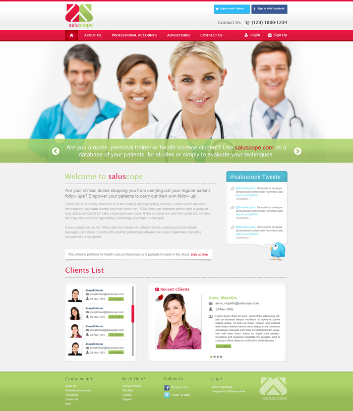 Web Design by the-lion-king for Generalistics Ltd. | Design #574383