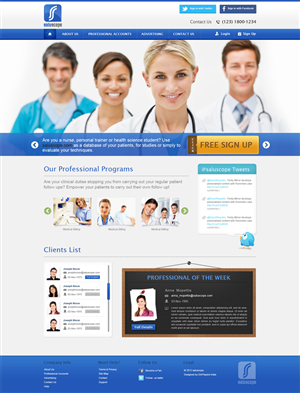 Web-Design von the-lion-king für Generalistics Ltd. | Design: #575998