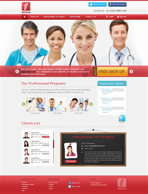 Web-Design von the-lion-king für Generalistics Ltd. | Design: #576001