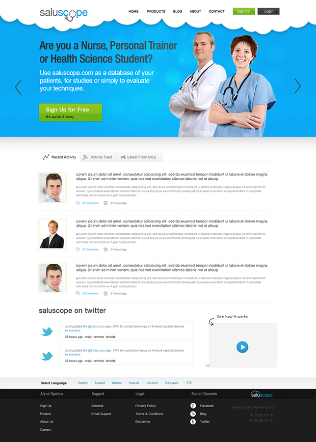 Web Design by Dezignwise for Generalistics Ltd. | Design #579761