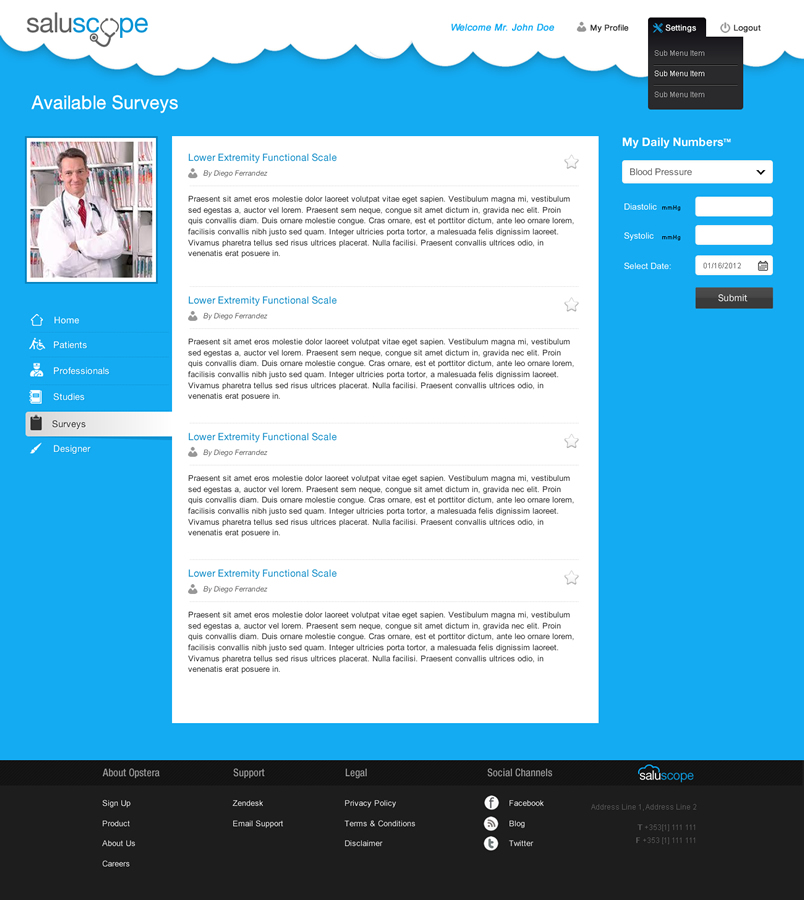 Web Design by Dezignwise for Generalistics Ltd. | Design #580278