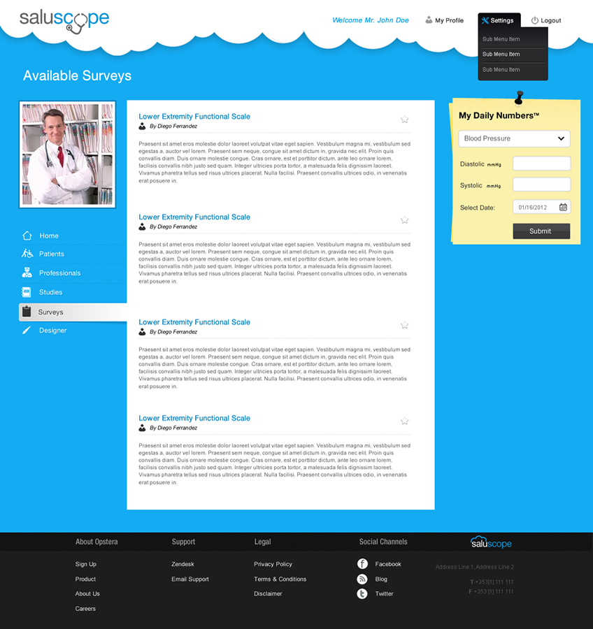 Web Design by Dezignwise for Generalistics Ltd. | Design #580281