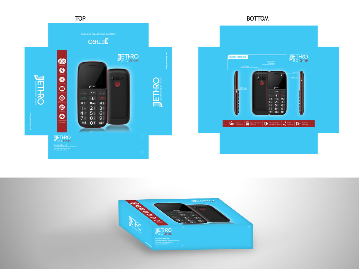 Design Emballage par PRstudios pour Jethro Senior Technology Ltd. | Design #14779081