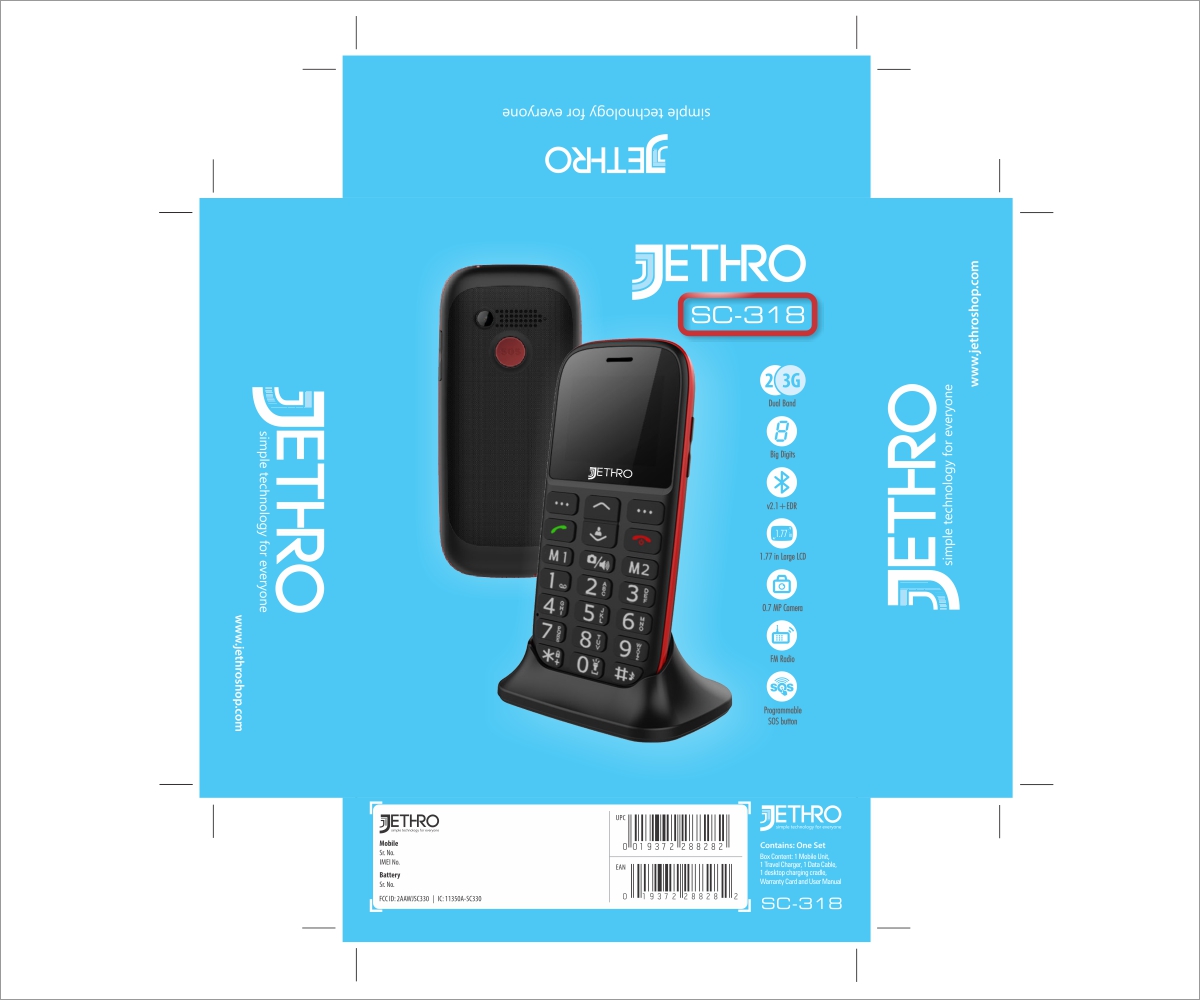 Verpackungs-Design von ddsgn für Jethro Senior Technology Ltd. | Design #14786956