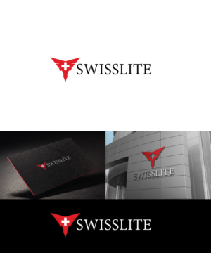 SwissLite with a swiss flag or emblem incorporated somewhere in the design | Logo-Design von Sergio Coelho