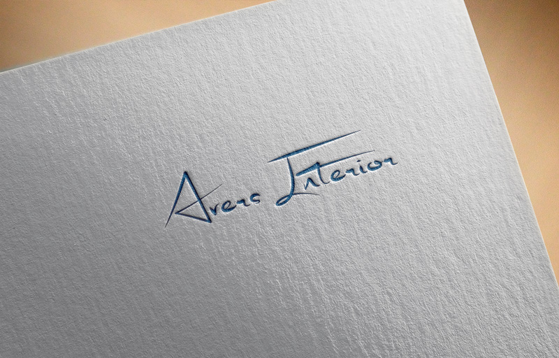 Logo Design by mojibur1993 for Avers Interior | Design #14789287