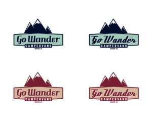 Go Wander, campervans, Denver, CO | Logo-Design von MrBranding