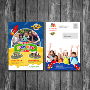 Diseño de Flyer por creative.bugs para MIndBloom Preschool | Diseño: #14784430