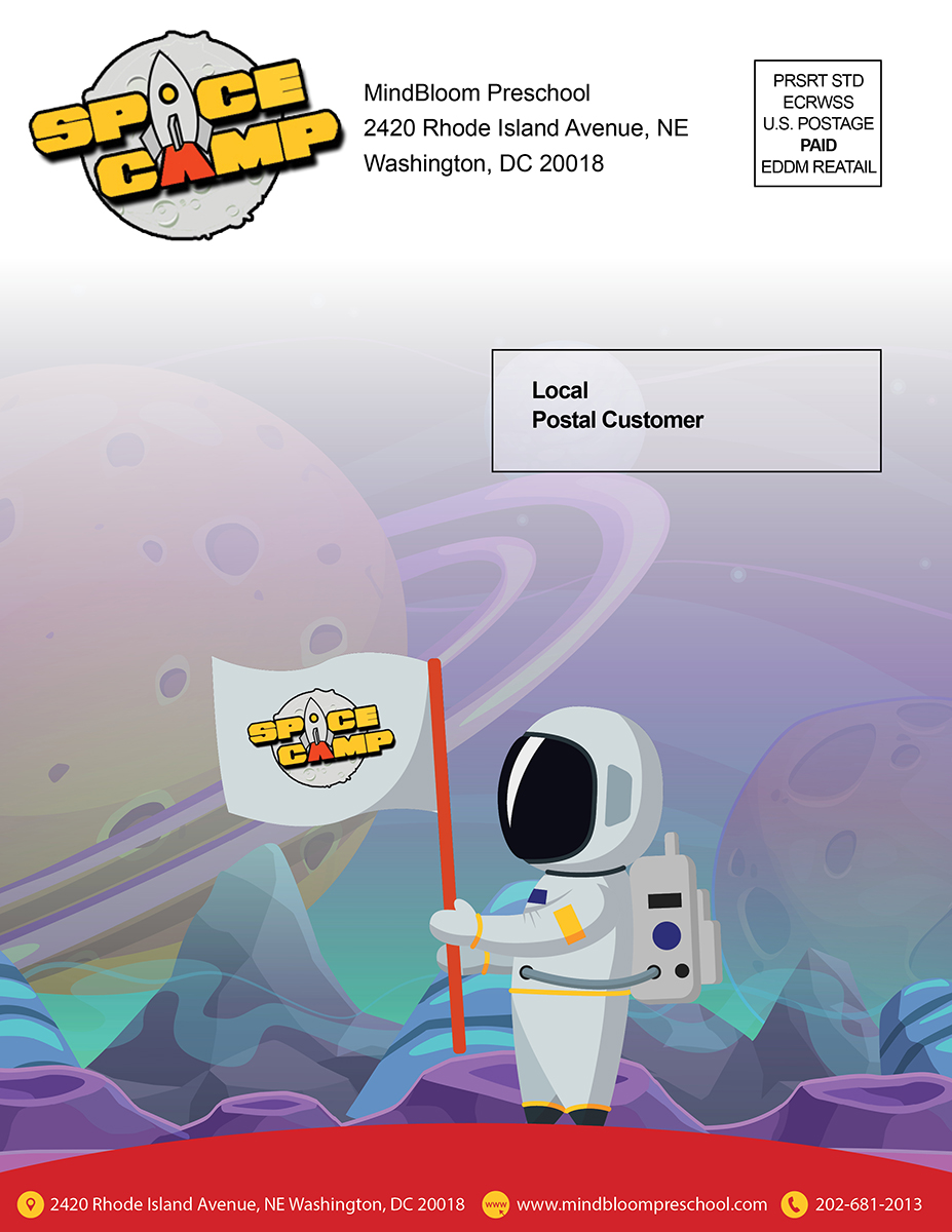 Flyer Design by EA5Designs for MIndBloom Preschool | Design #14830775