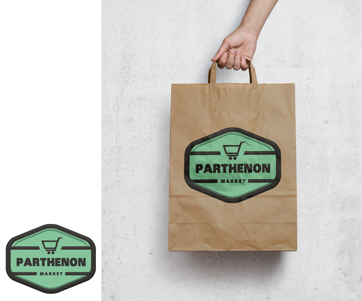 Logo Design by Quirky for Parthenon Market | Design #14786098