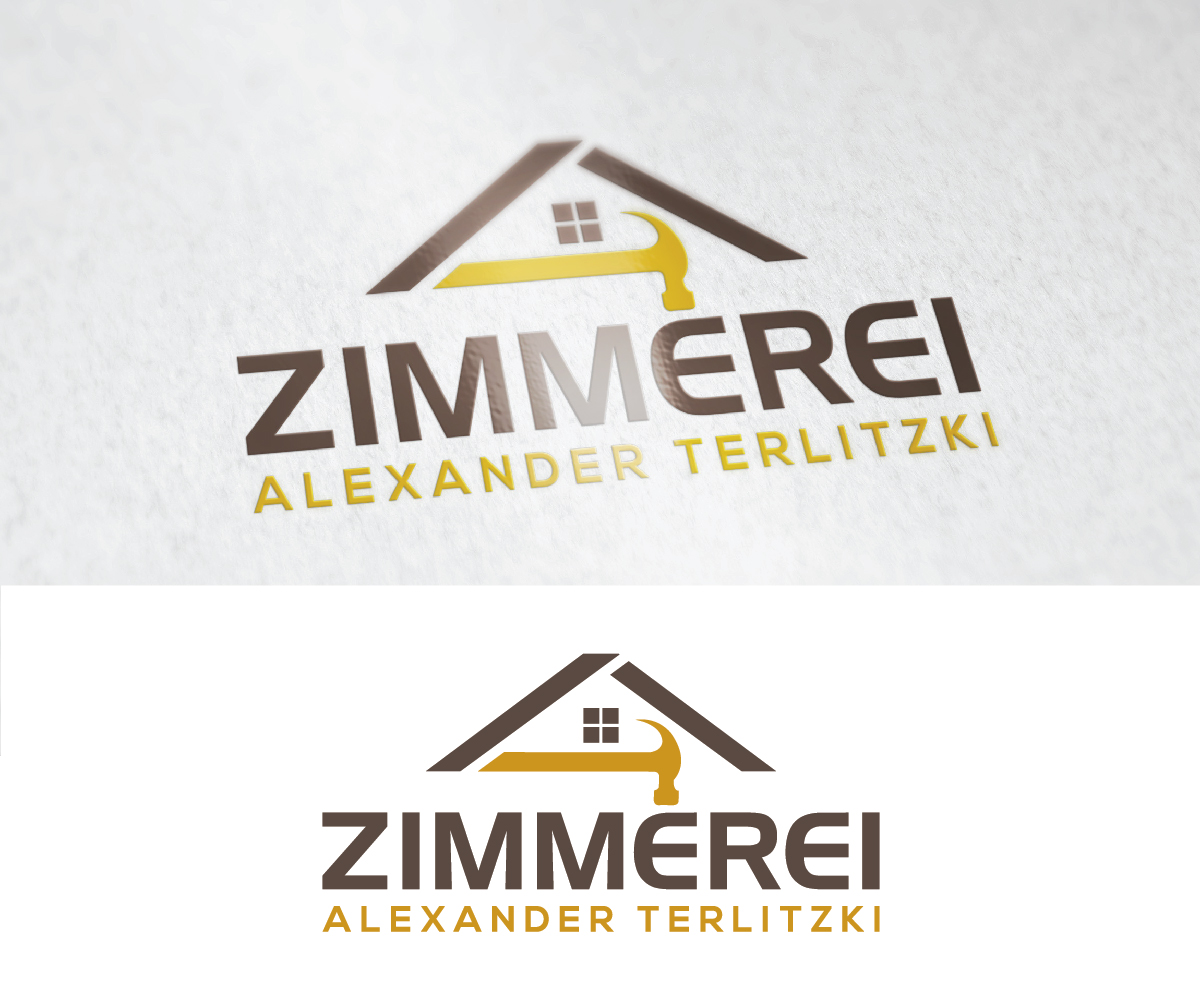 Logo Design by creativemood438 for Zimmerei Alexander Terlitzki | Design #14887305