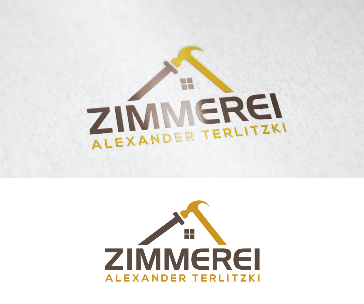 Logo Design by creativemood438 for Zimmerei Alexander Terlitzki | Design #14887311