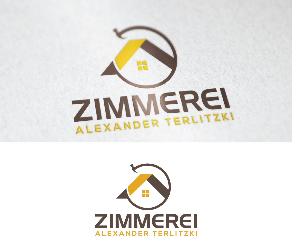 Logo Design by creativemood438 for Zimmerei Alexander Terlitzki | Design #14887312