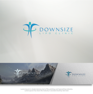 Logo Design by groomfox for Downsize Lipo Center of Houston | Design: #14791095