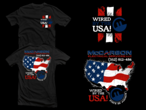 T-shirt Design by 2ndfloorharry for McCarson Electrical Services LLC | Design #14780498