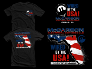 T-shirt Design by 2ndfloorharry for McCarson Electrical Services LLC | Design: #14788558