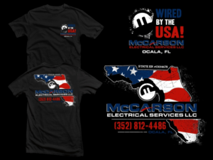 McCarson Electrical Services T shirt | T-shirt Design by 2ndfloorharry