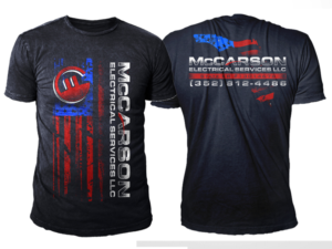 McCarson Electrical Services T shirt